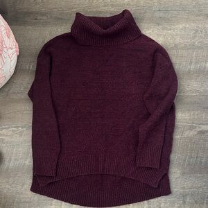 Old Navy Deep Maroon Turtleneck Sweater
